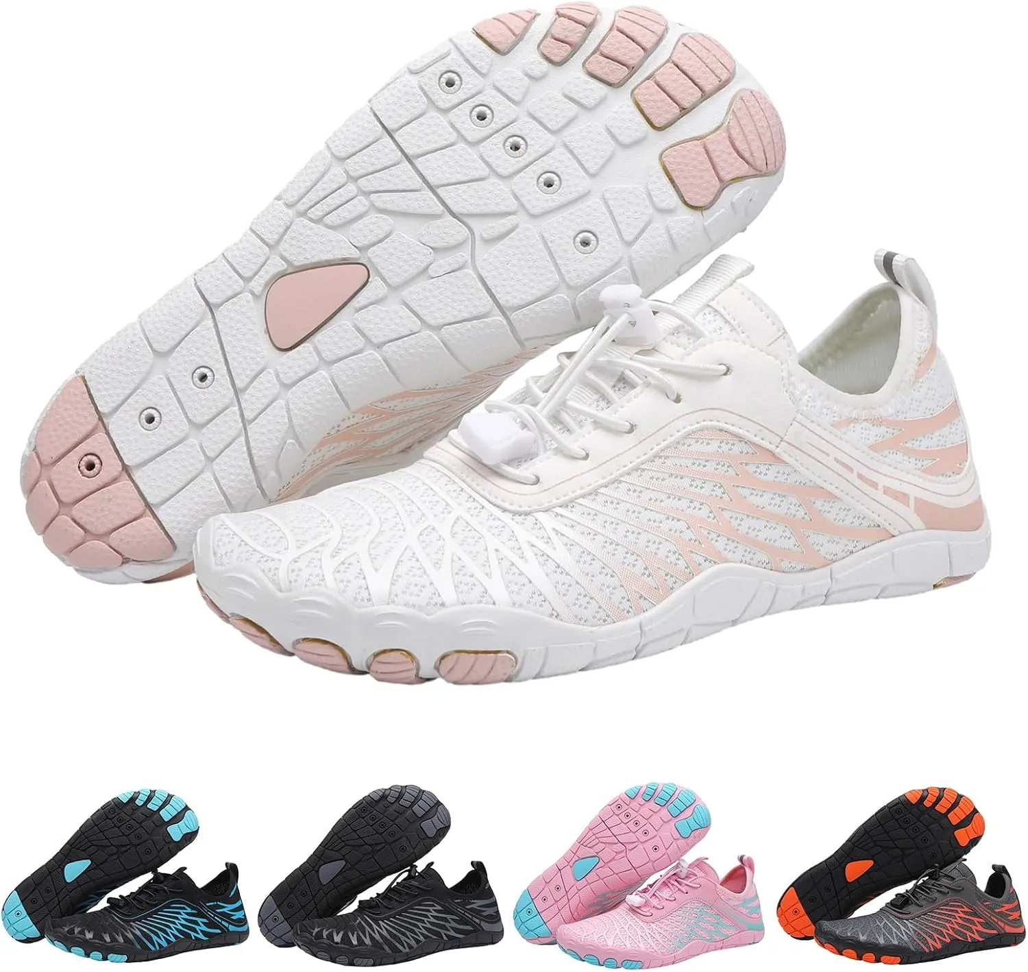 2025 New Barefoot Shoes for Women,Hike Barefoot Footwear,Wide Toe Box Healthy & Non-Slip Barefoot Outdoor Shoes Unisex