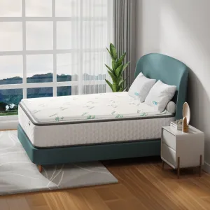 4cm Memory Foam Mattress Topper | with Bamboo Cover | Double