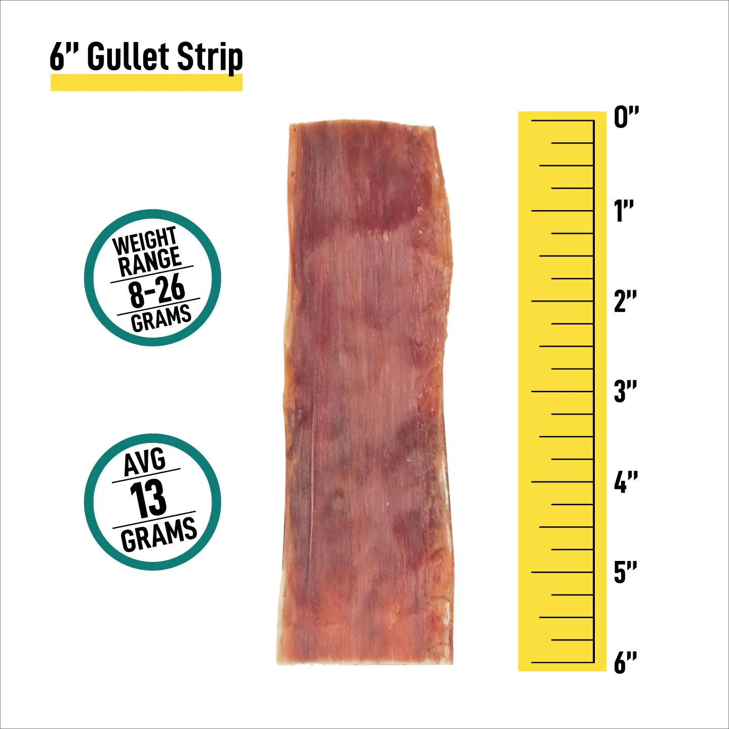 6” Gullet Flats - Bulk Box
