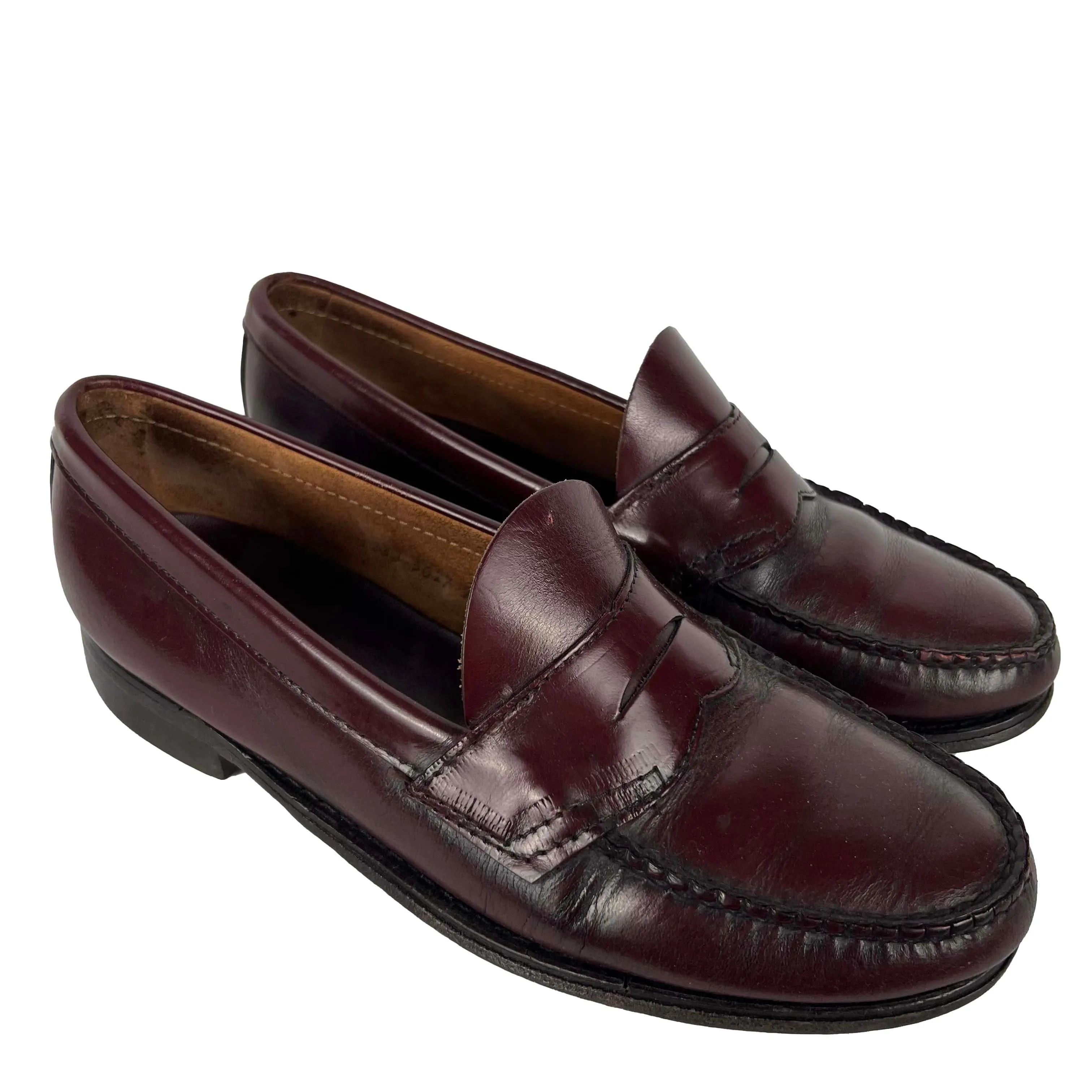 90s GH Bass Weejun Leather Penny Loafers- M's 8.5, W's 10