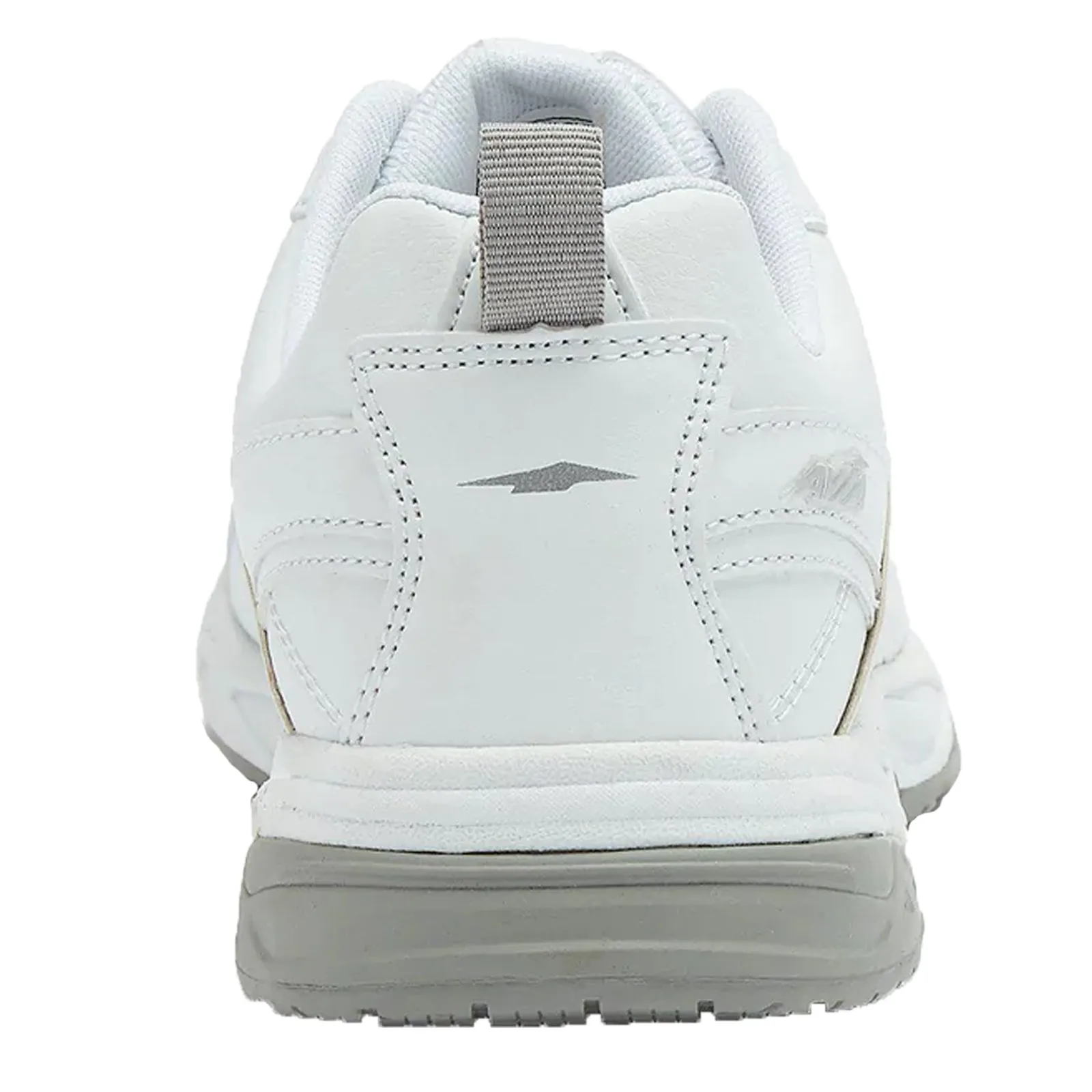 Avia Men's A1440MWSV Avi-Union II White/Silver Slip Resistant Work Shoes