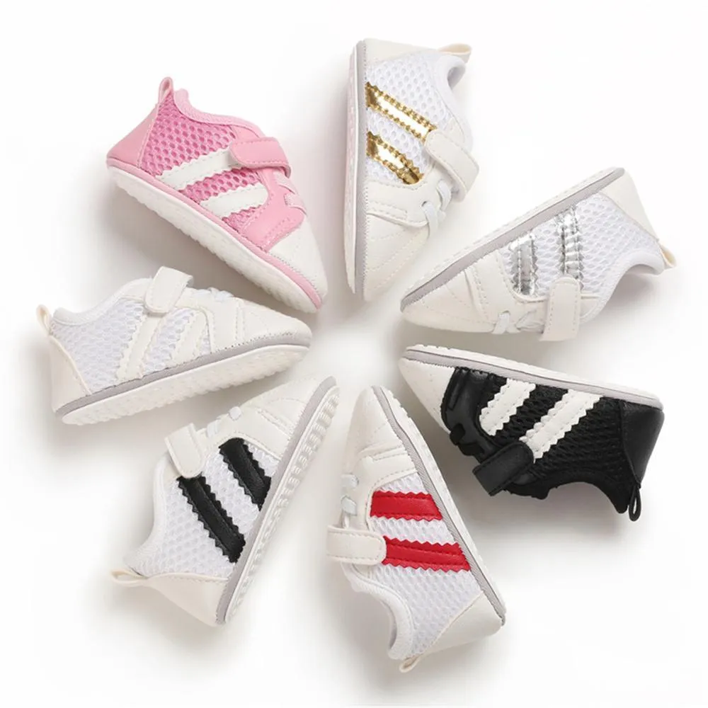 Baby Unisex Magic Tape Casual Sneakers Kids Shoes Wholesale vendors