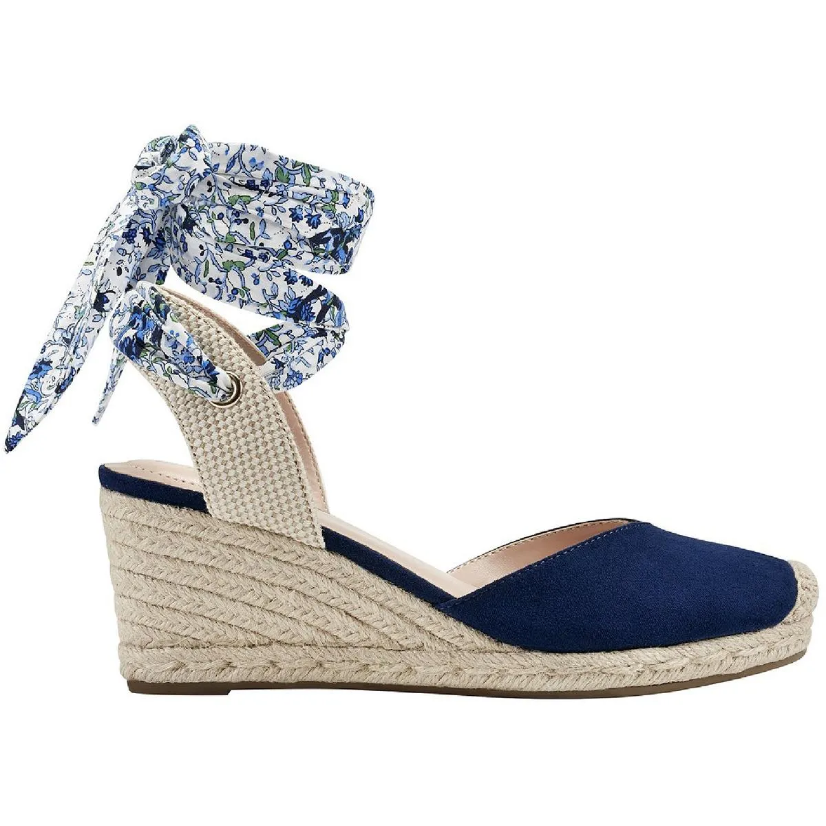 Bandolino Womens Nettie2 Padded Insole Espadrilles Wedge Heels