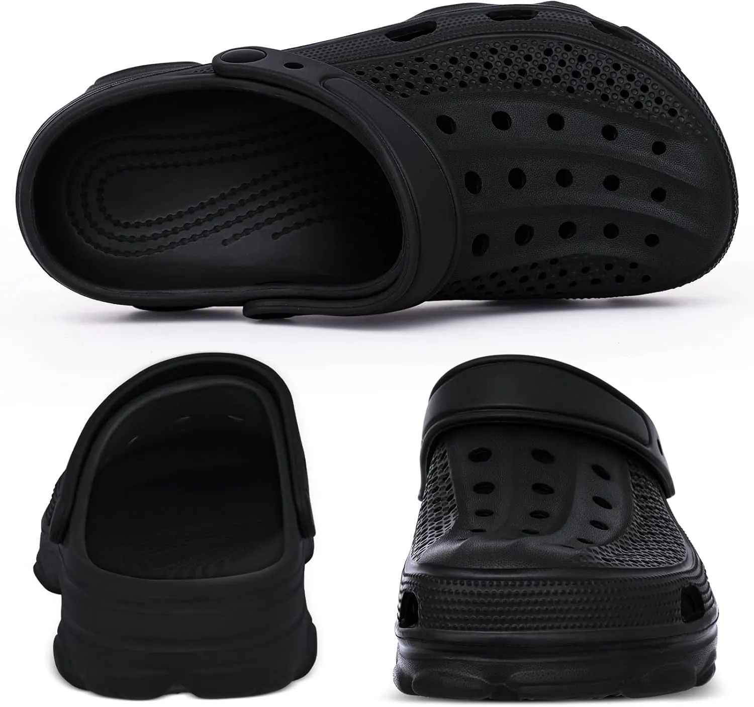 Beslip Womens Mens Garden Clogs Shoes with Arch Support Unisex Comfort Slip-on Sandals