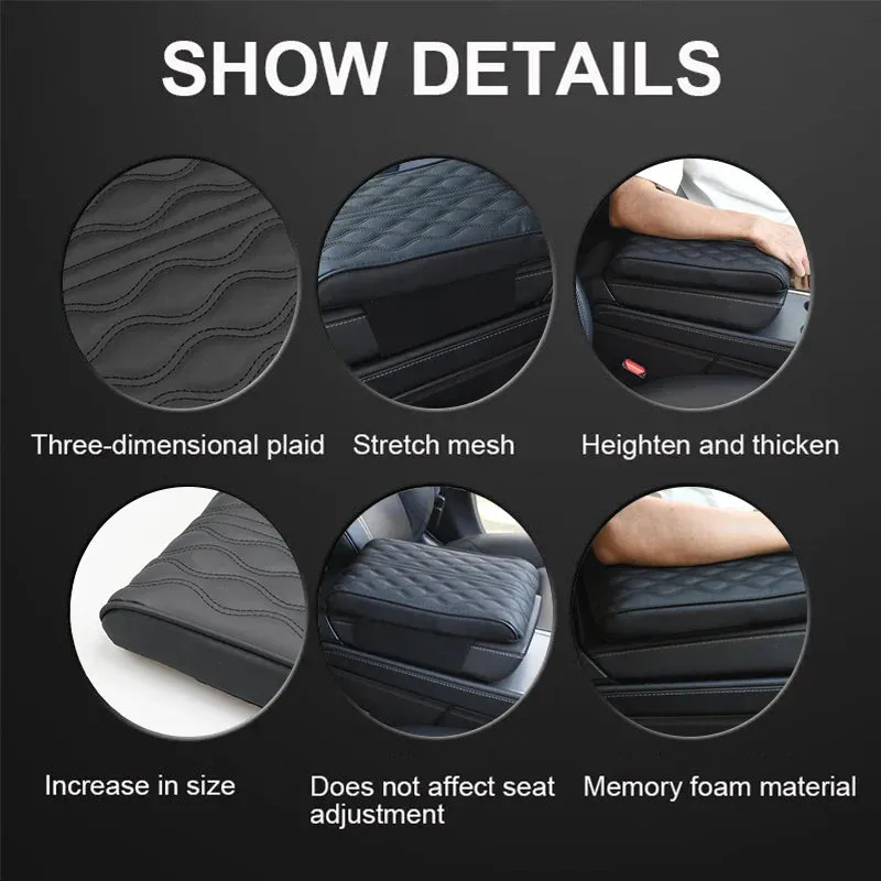 Car Armrest Box Pads Memory Foam Protection Covers For Center Console Interior Accessories