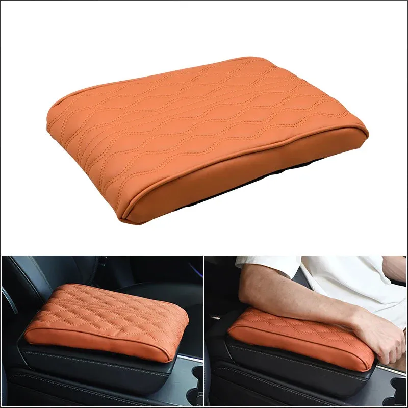 Car Armrest Box Pads Memory Foam Protection Covers For Center Console Interior Accessories