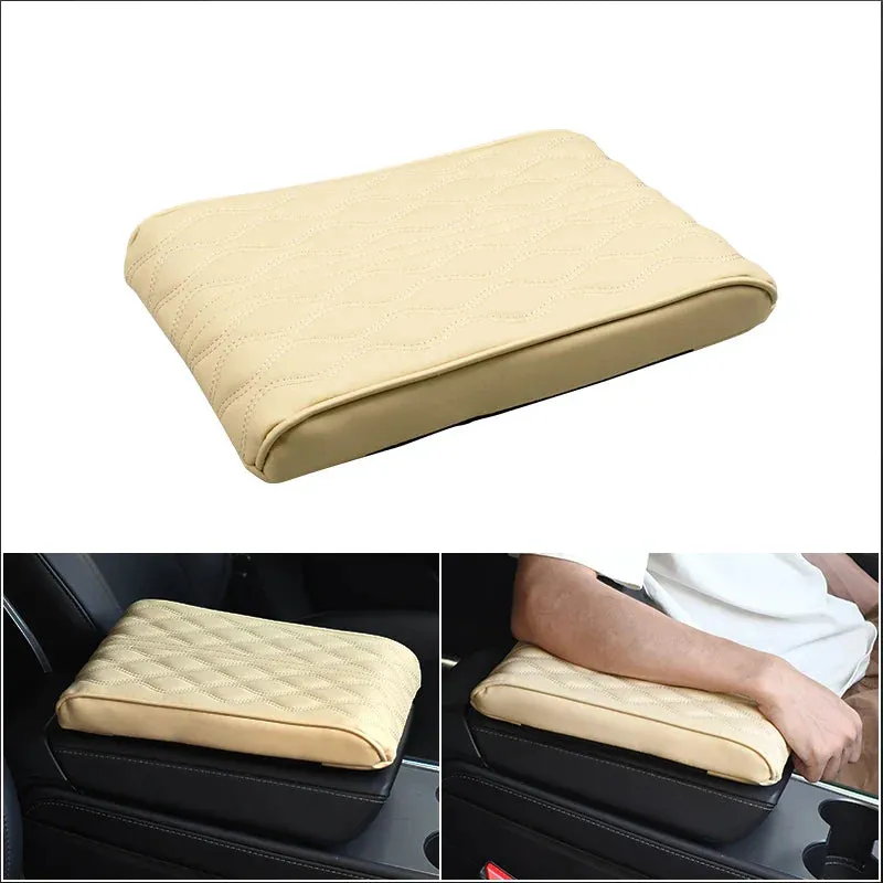 Car Armrest Box Pads Memory Foam Protection Covers For Center Console Interior Accessories