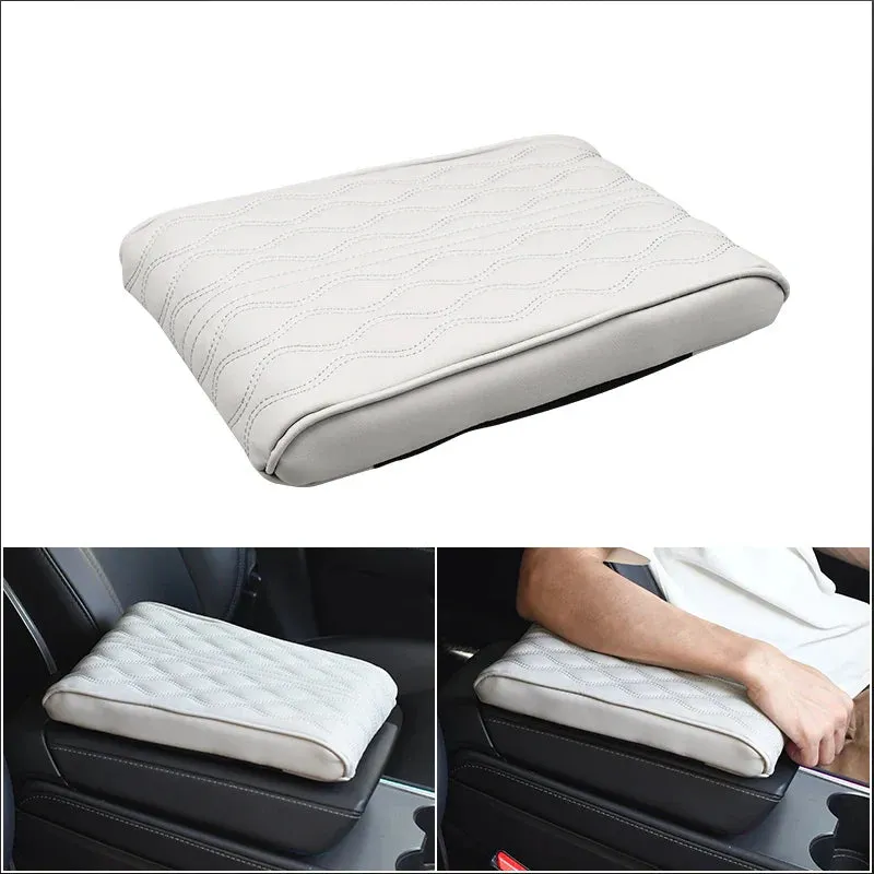 Car Armrest Box Pads Memory Foam Protection Covers For Center Console Interior Accessories