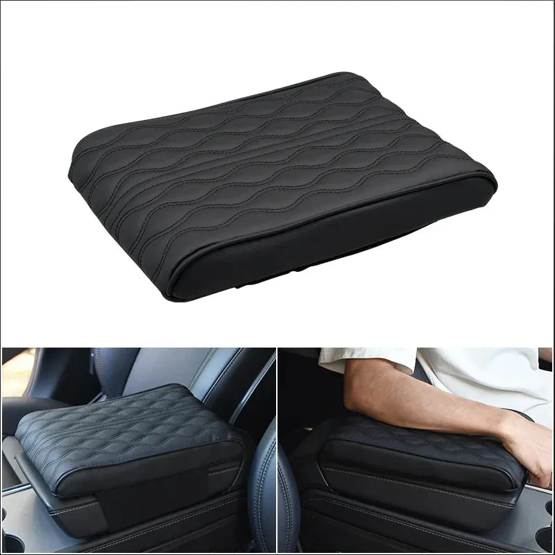 Car Armrest Box Pads Memory Foam Protection Covers For Center Console Interior Accessories
