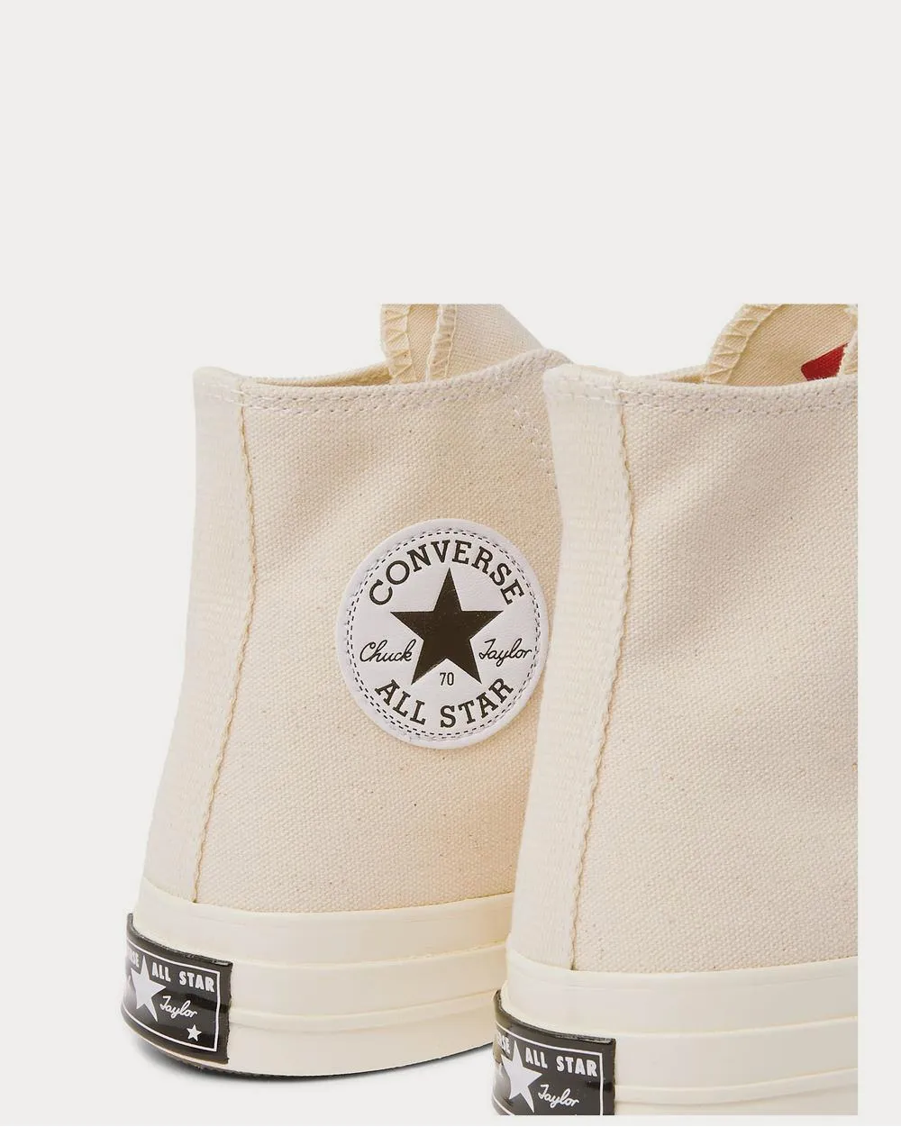 Chuck 70 Canvas Ecru high top sneakers