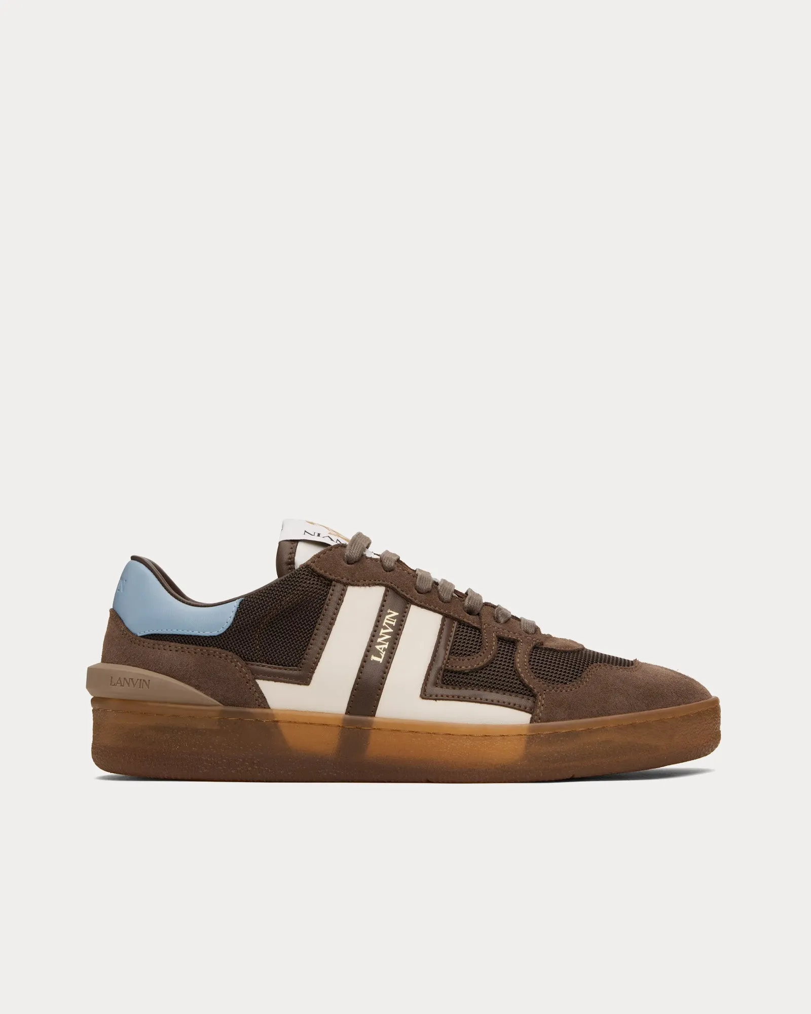 Clay Mesh Ecru / Bronze Low Top Sneakers