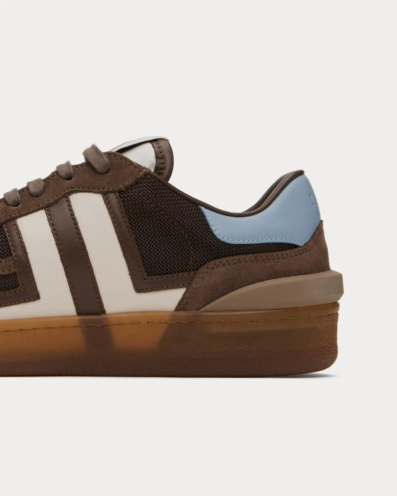 Clay Mesh Ecru / Bronze Low Top Sneakers