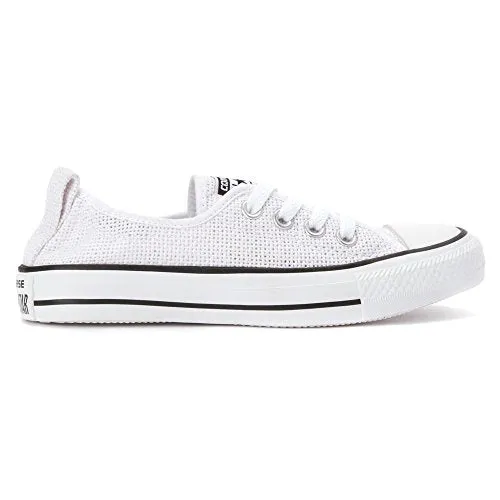 Converse Womens Chuck Taylor All Star Shoreline White Sneaker - 6