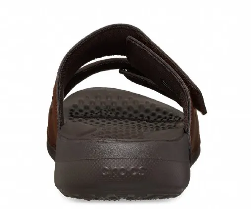 Crocs Mens Yukon Vista II LiteRide Sandal Espresso