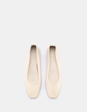 DEPARTMENT OF FINERY - Amelie Ballet Flat LATTE
