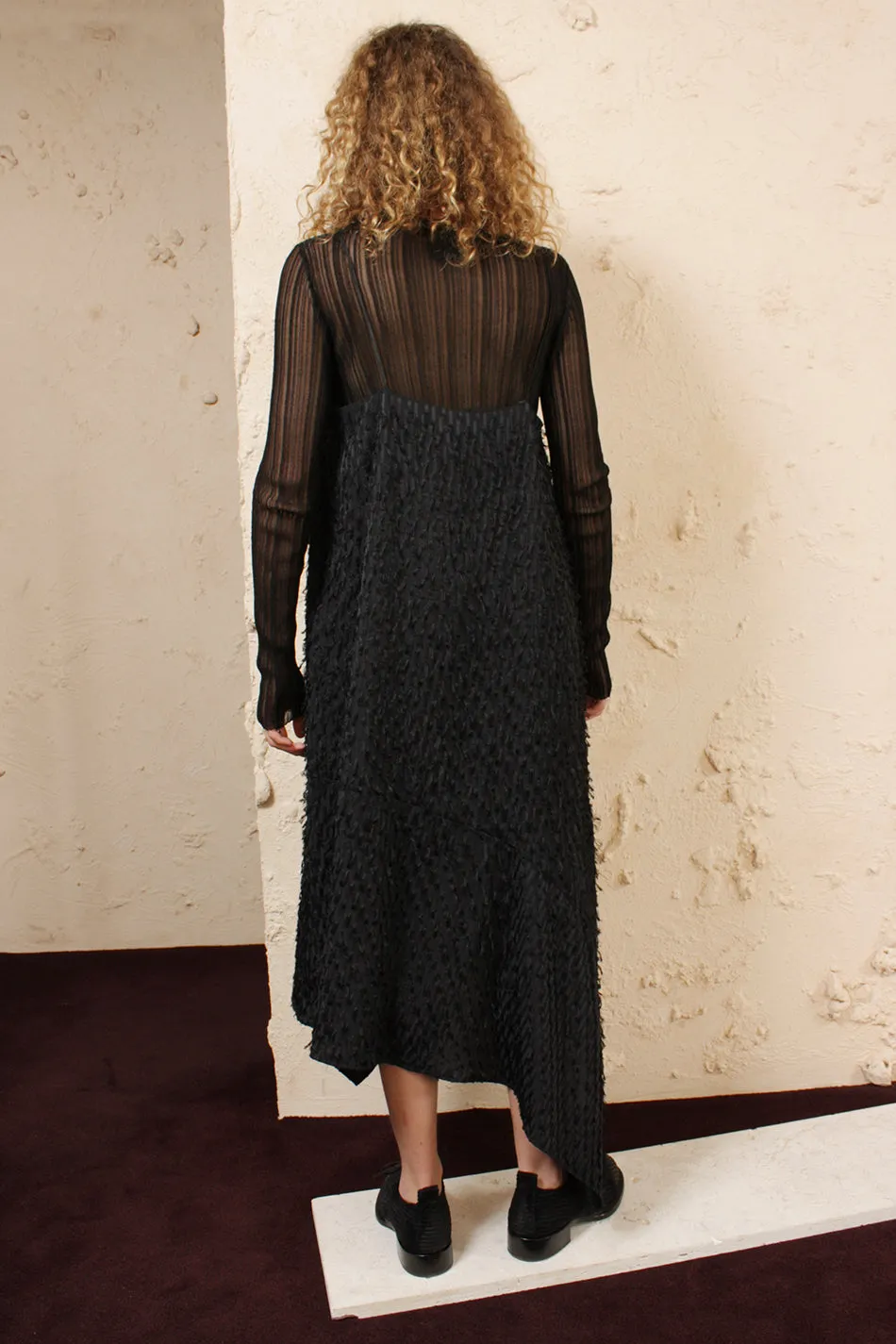 Dista Fringed Slip Dress