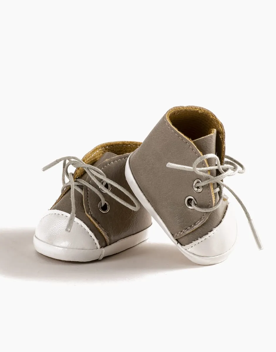 Doll Sneakers Komvers taupe faux leather