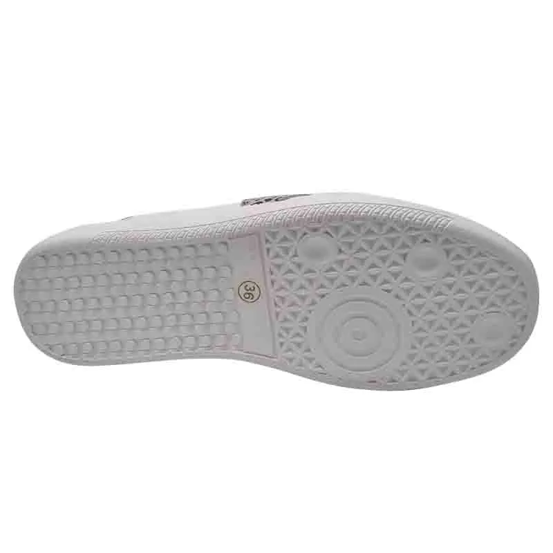 Drilleys Womens White Chunky Outsole Trainer - Seventy