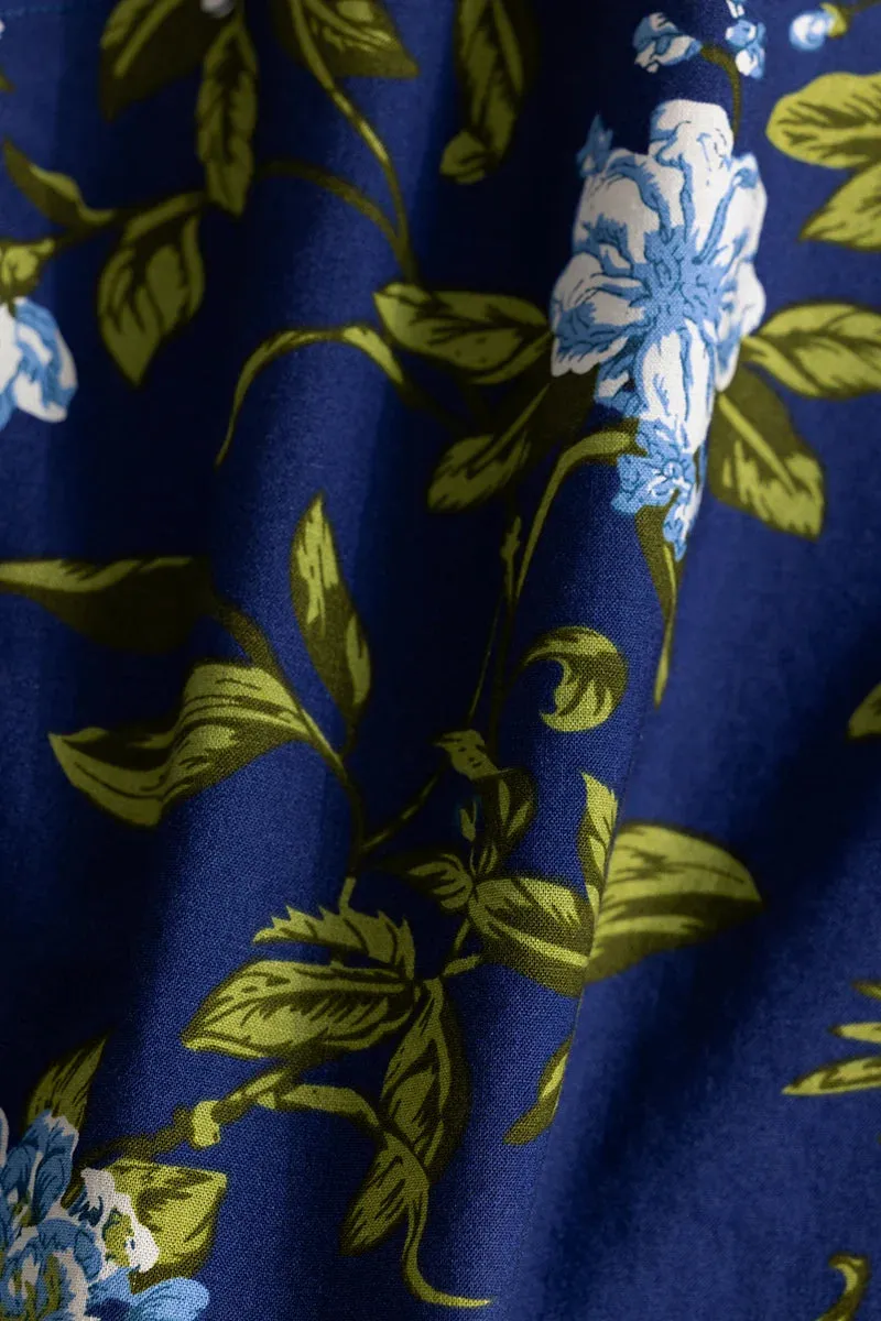 Eivind Floral Blue Boxer