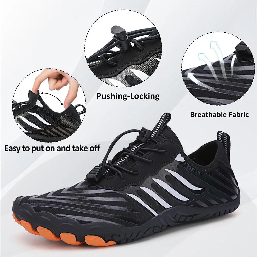Feral Walk Light Barefoot Shoes, Hike Barefoot Shoes for Women Men Waterproof Trail Running Healthy & Non-Slip