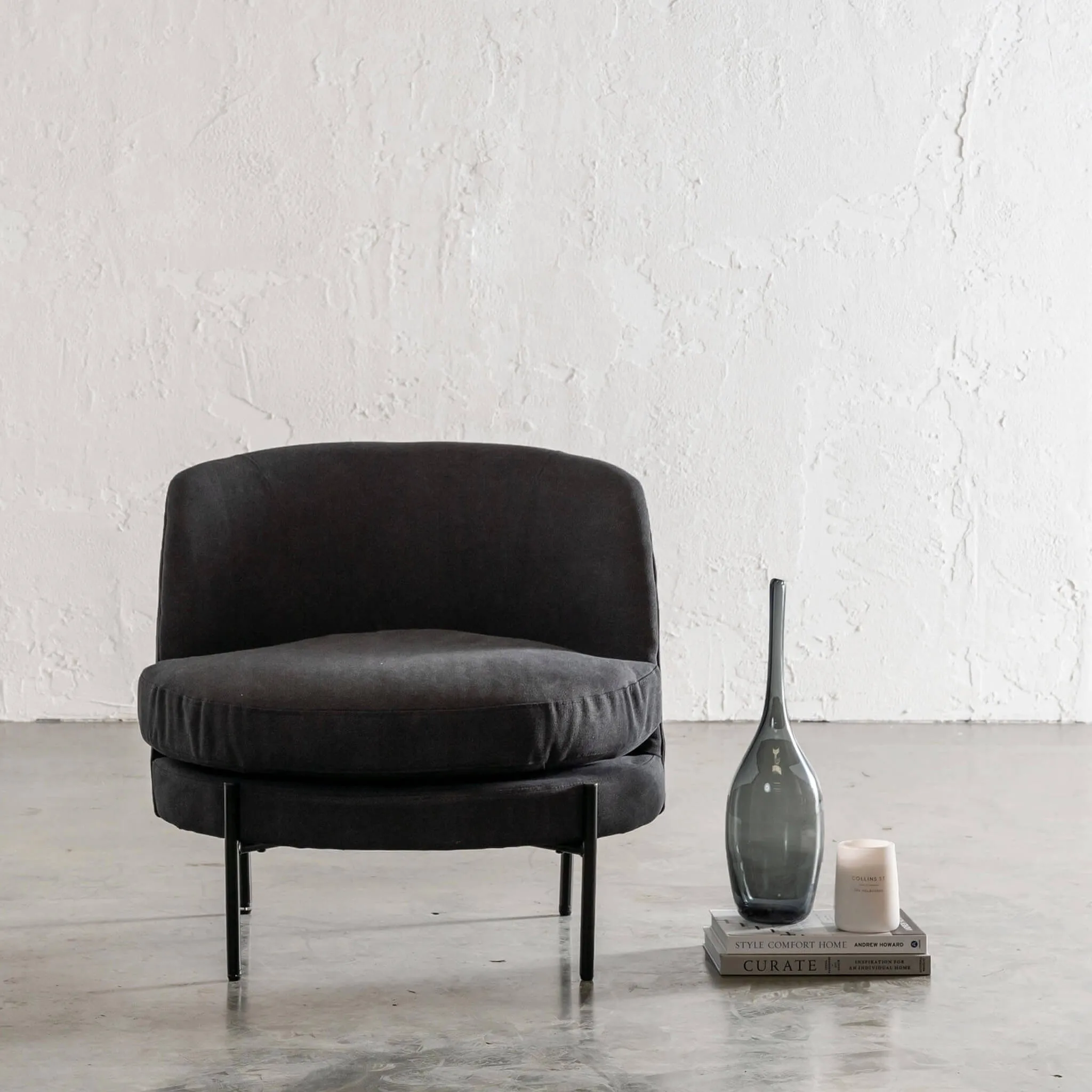 FINAL RELEASE  |  SEVILLA MODERNA TUB CHAIR   |  CARBON ASH MARLE
