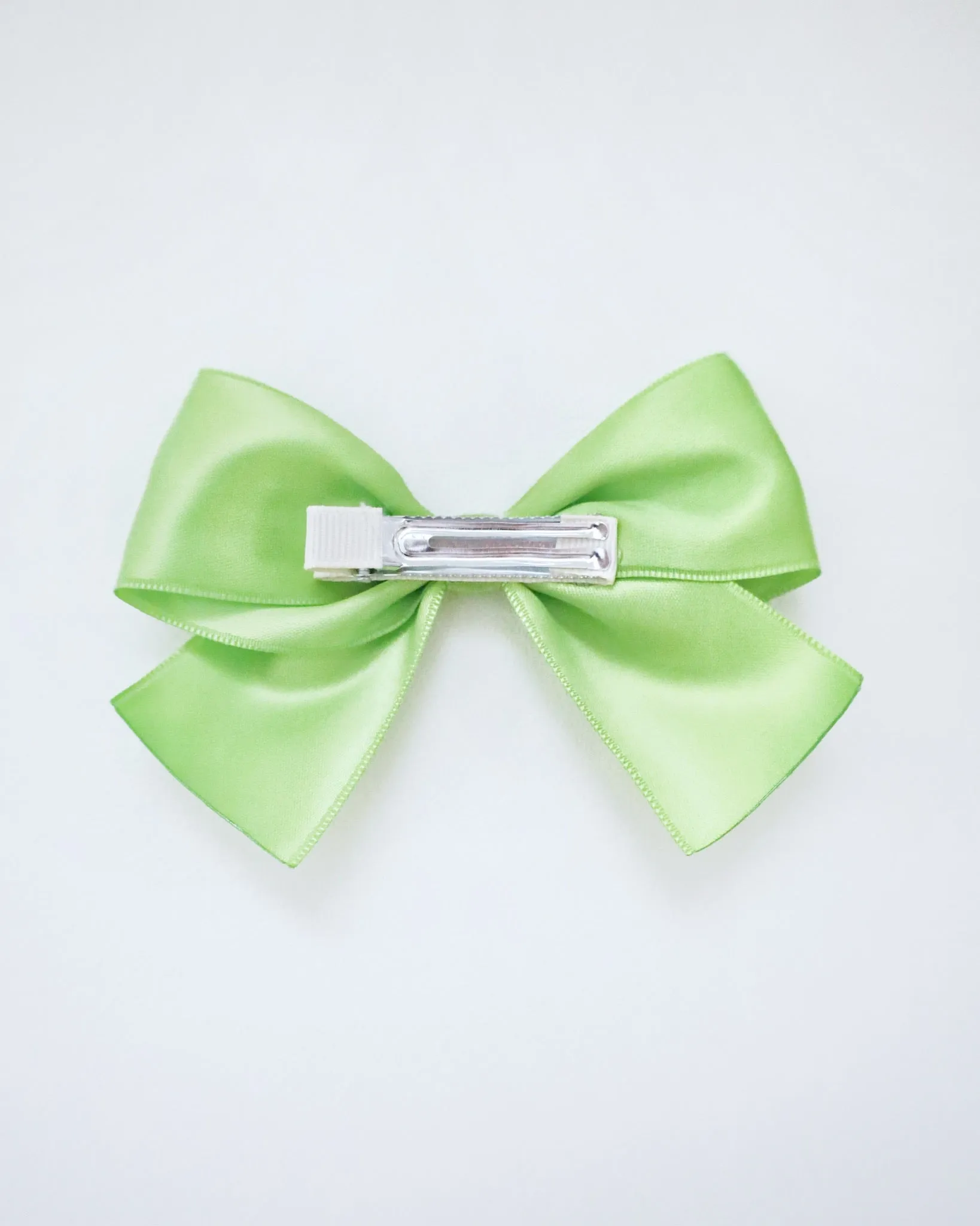 Gold Rock Glitter Mary Jane with Apple Green Satin Bow