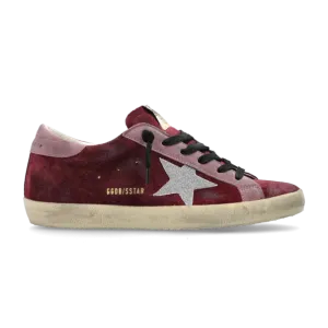 Golden Goose BURGUNDY Sneakers Super-Star