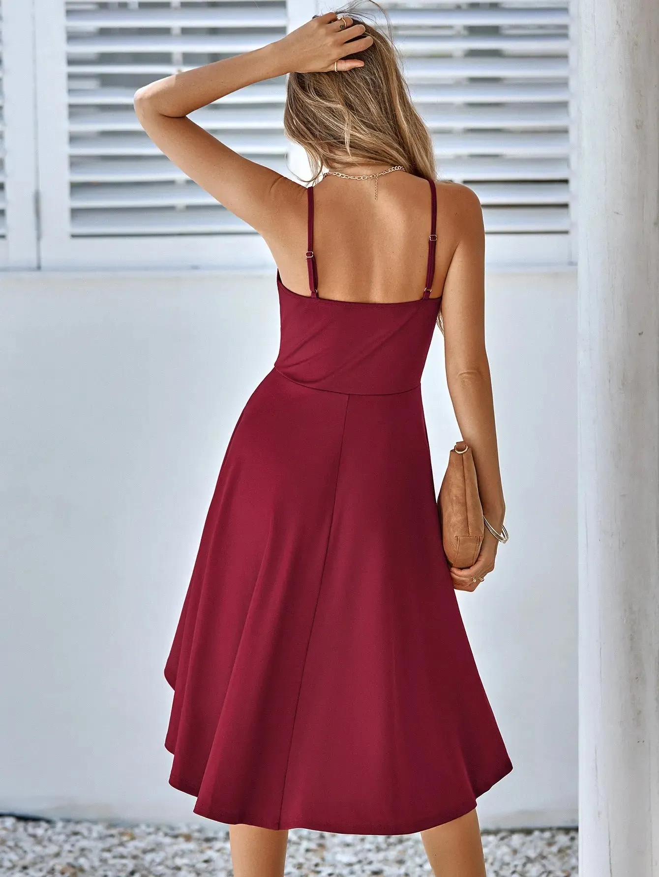 Green Slip Dress