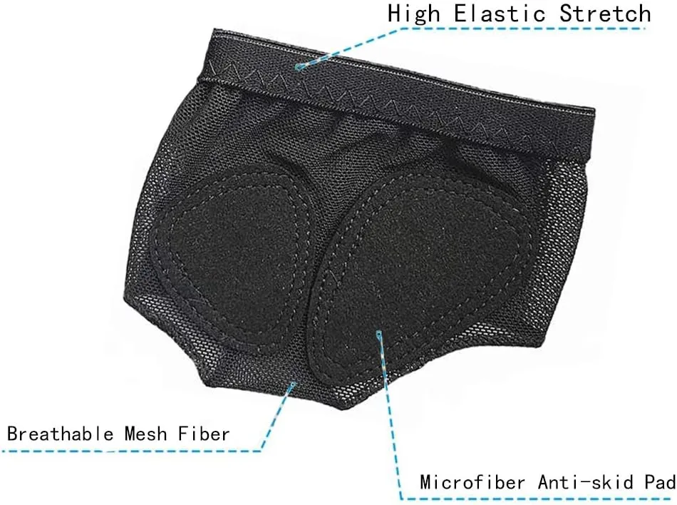 Half Sole Dance Shoes Ballet Lyrical Dance Paws Pads Foot Undies Belly Contemporary Dance Shoes for Women Girls Kids