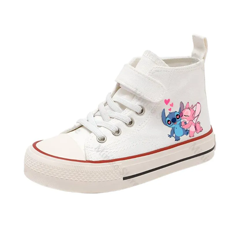 High-Top Canvas Shoes for Kids - Comfortable Sport Shoes