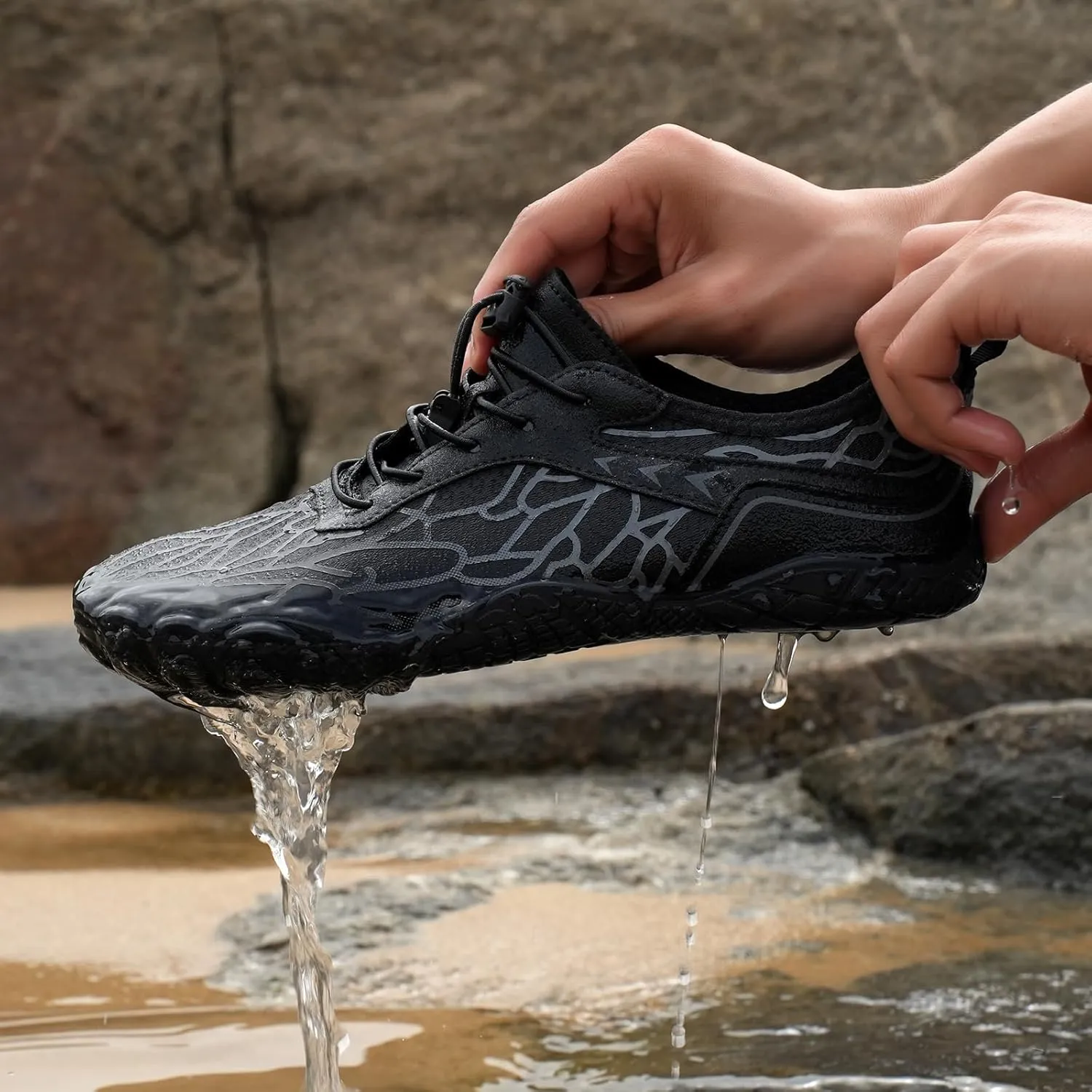 Hike Barefoot Shoes for Women and Men - Pro Wide Toe Box, Healthy & Non-Slip Unisex Athletic Outdoor Hiking Footwear