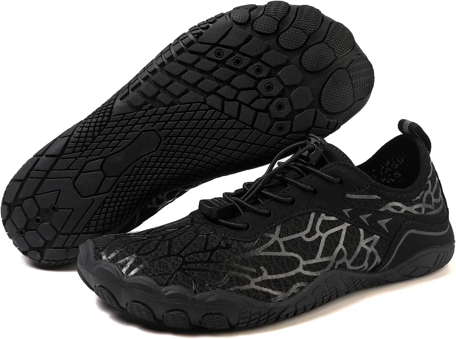 Hike Barefoot Shoes for Women and Men - Pro Wide Toe Box, Healthy & Non-Slip Unisex Athletic Outdoor Hiking Footwear