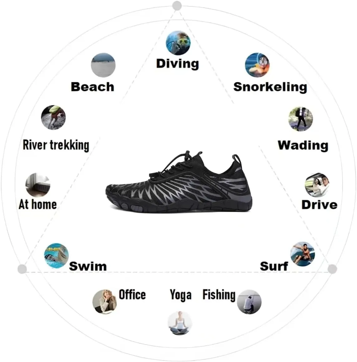 Hike Barefoot Shoes Women,New Hike Shoes for Men Women,Non-Slip Trail Athletic Footwear, Hiking Barefoot, Breathable Wide Toe Box