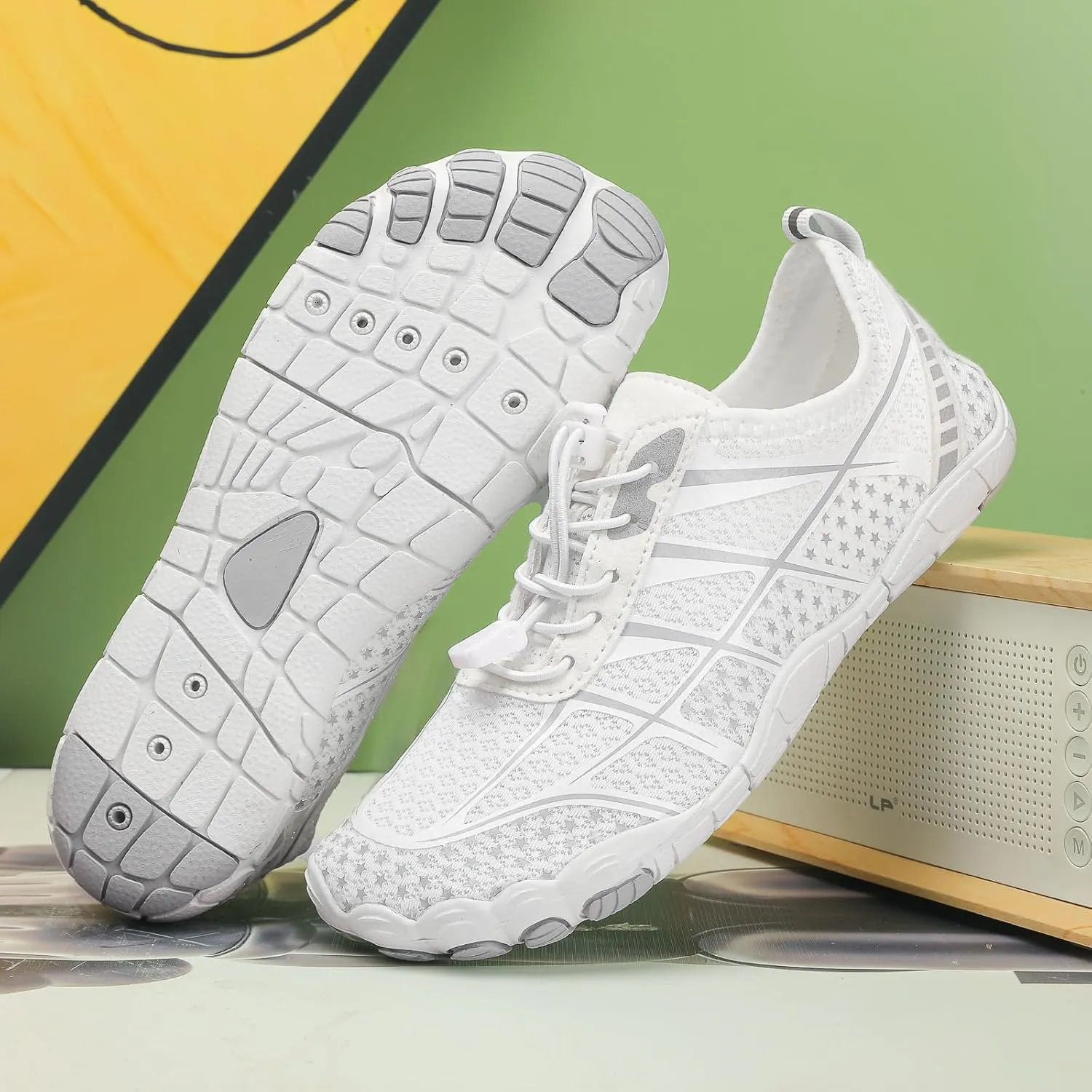 Hike Barefoot Shoes Womens Men,Unisex Barefoot Water Shoes Breathable, Anti-Slip Hiking Footwear for Athletic Wide Toe Shoe Footwear for Hiking, Walking, Running, Yoga, and Water Sports