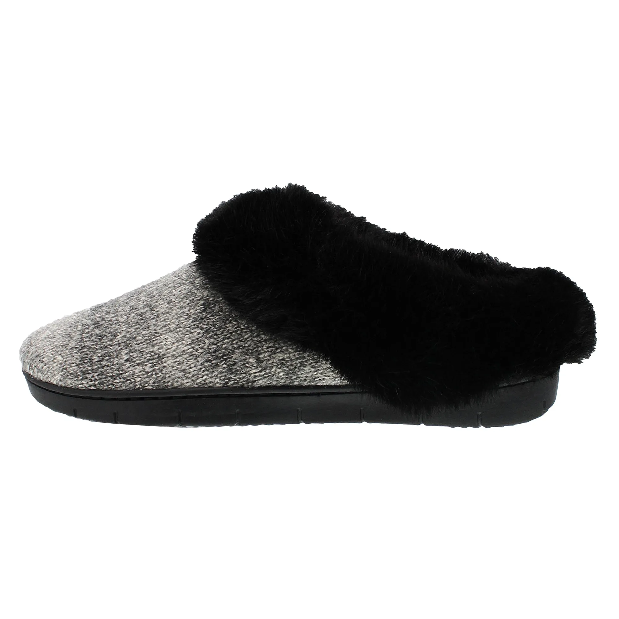 Isotoner Women's Recycled Ombre Knit Hoodback Slippers