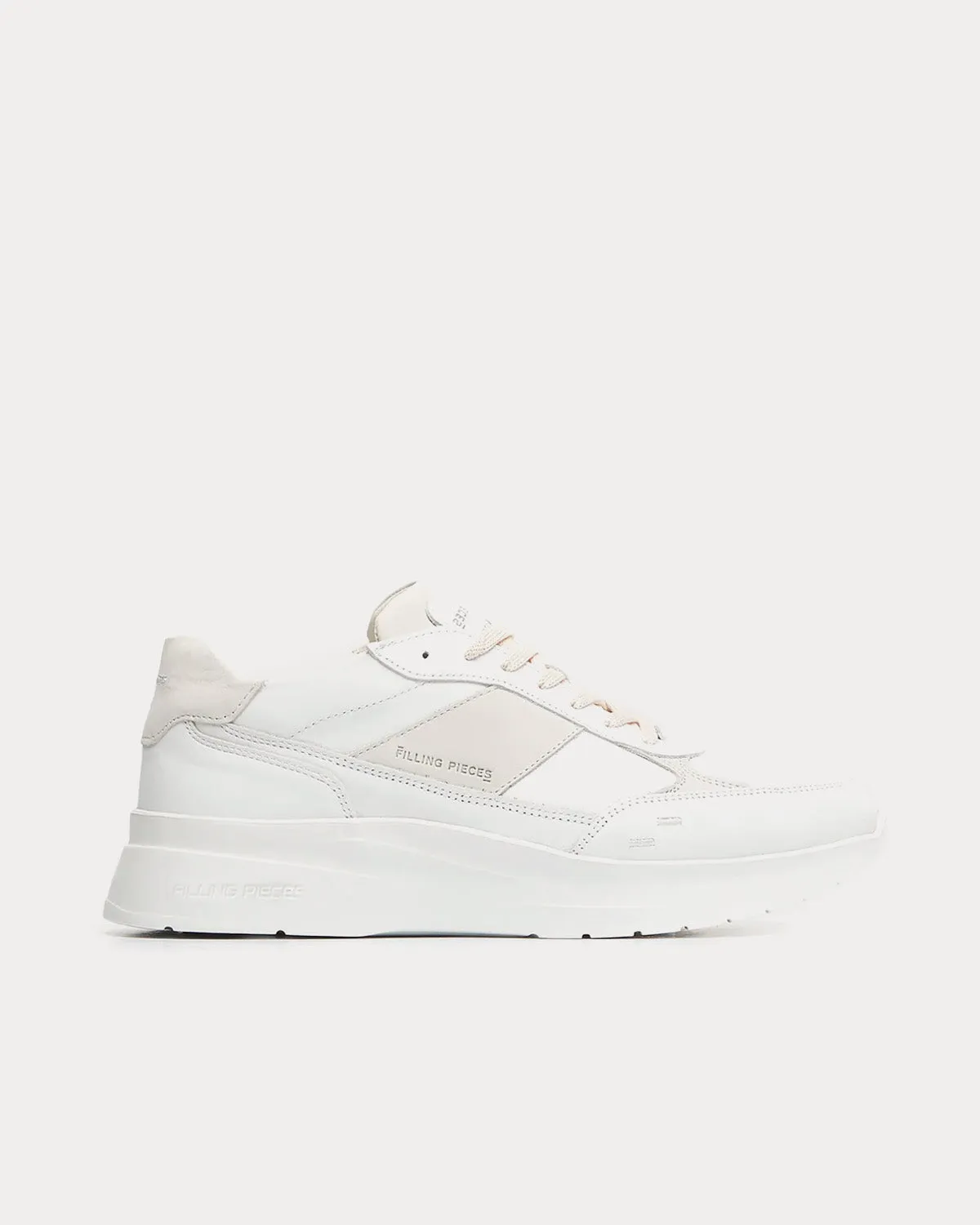 Jet Runner White / Grey Low Top Sneakers