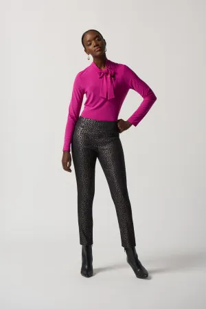 Joseph Ribkoff Fall 2023-233191-Pant-Black/Bronze