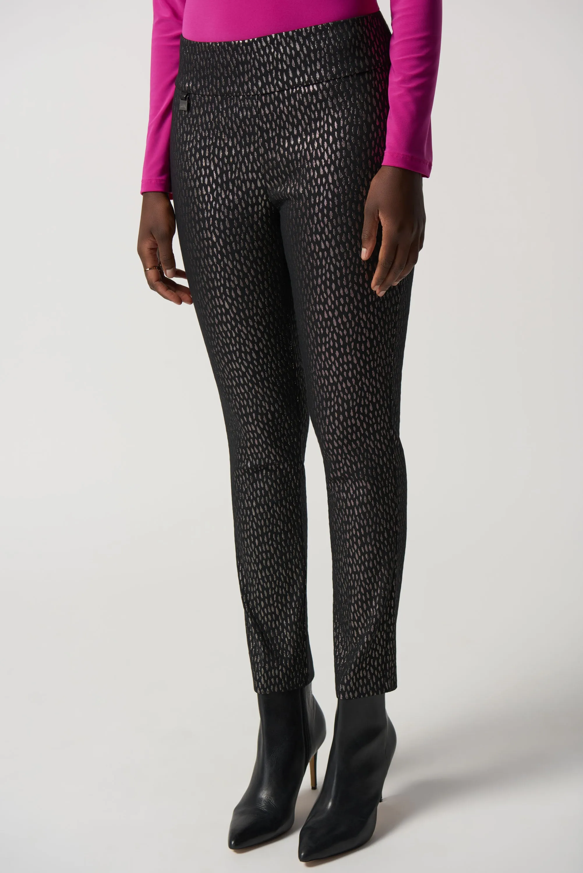 Joseph Ribkoff Fall 2023-233191-Pant-Black/Bronze