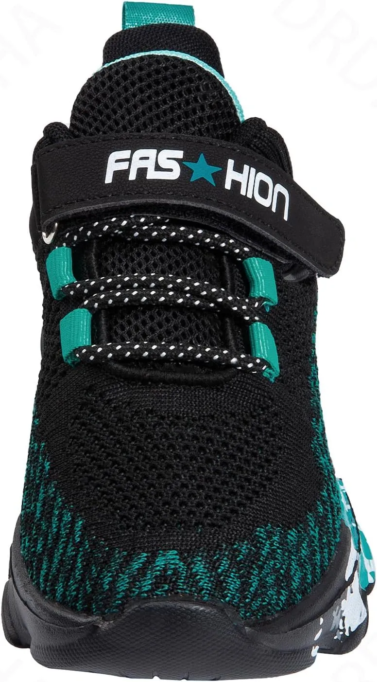 Kids Sneakers for Boys Girls Sports Tennis Breathable Walking Lightweight Running Kid Shoes
