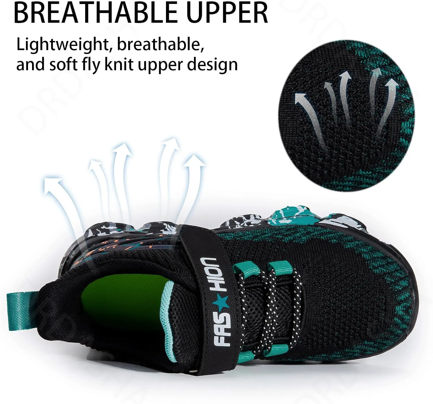 Kids Sneakers for Boys Girls Sports Tennis Breathable Walking Lightweight Running Kid Shoes