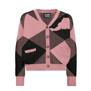 Kindervest in Roze en Zwart