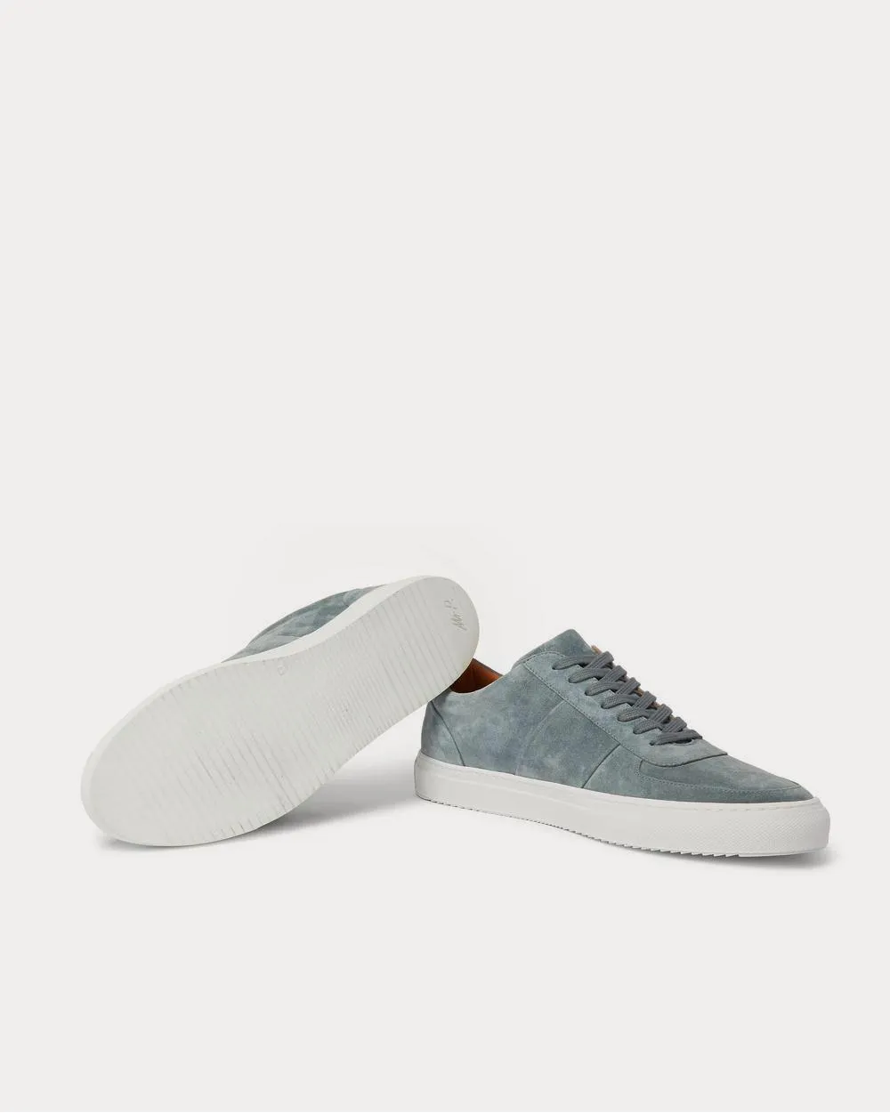 Larry Suede  Blue low top sneakers