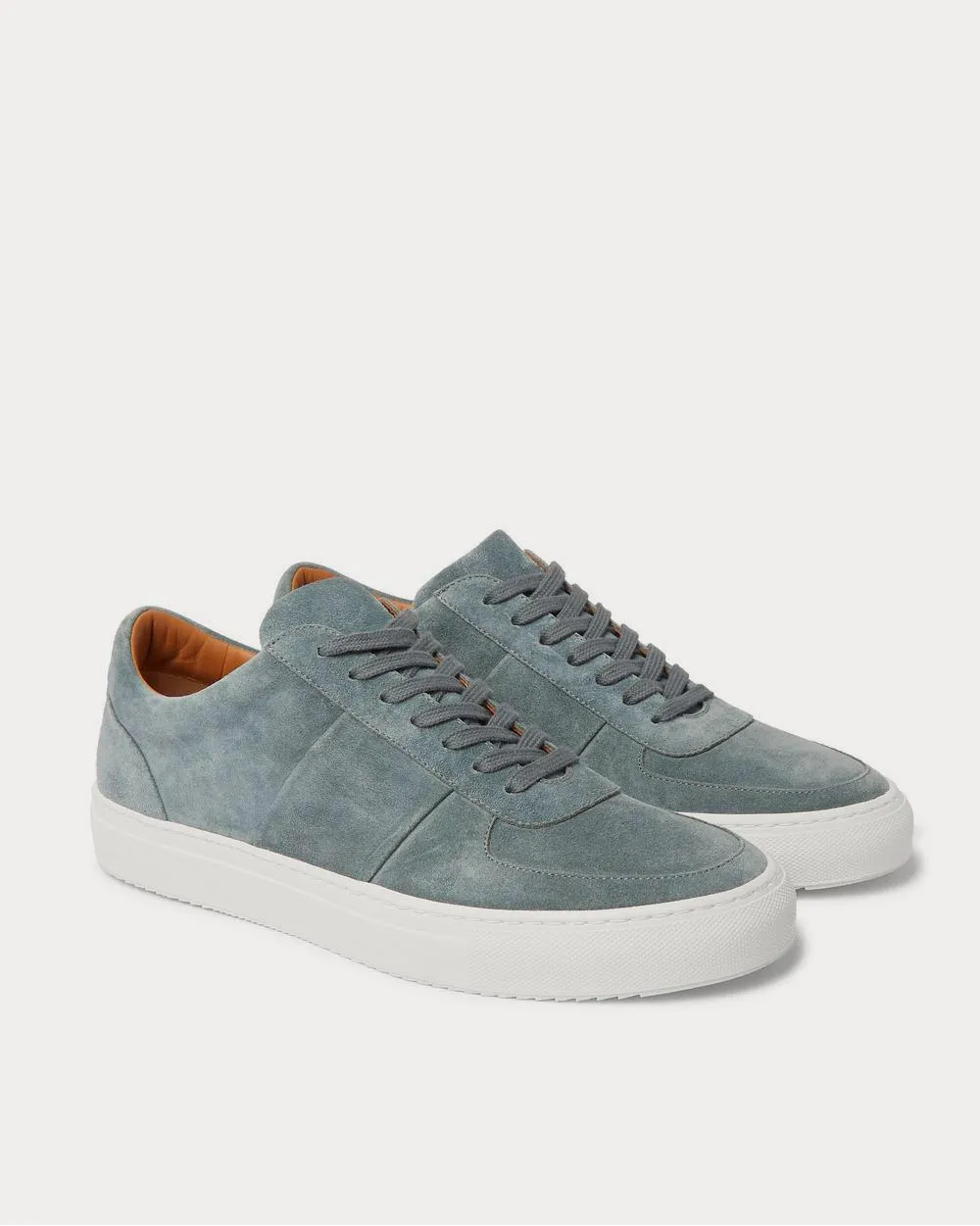 Larry Suede  Blue low top sneakers