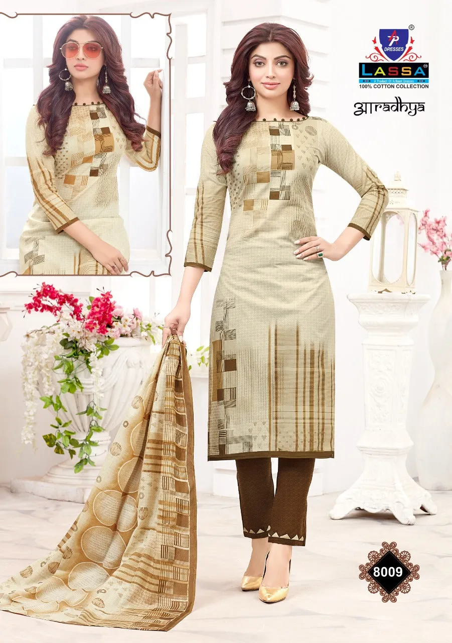 Lassa Presents Aaradhya Vol 8 Cotton Casual Wear Salwar Suits