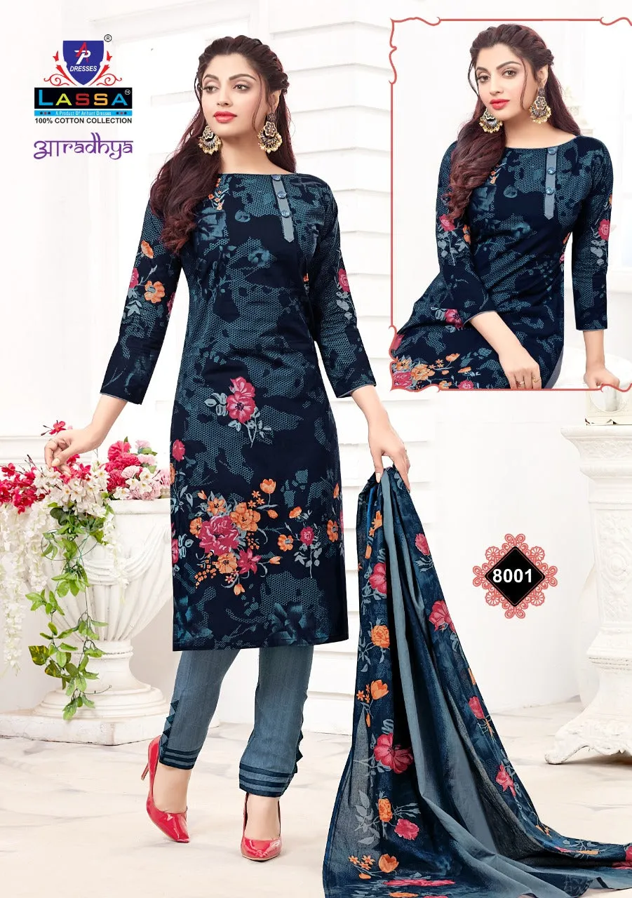 Lassa Presents Aaradhya Vol 8 Cotton Casual Wear Salwar Suits