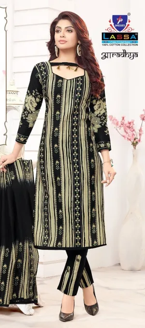 Lassa Presents Aaradhya Vol 8 Cotton Casual Wear Salwar Suits