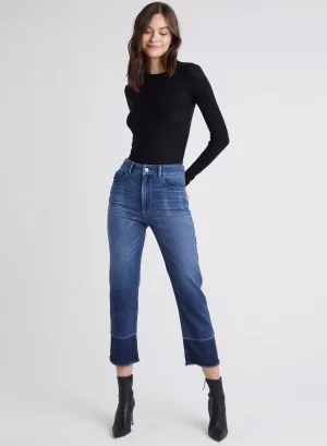 Lennon Straight Leg Jeans - Half Moon Wash