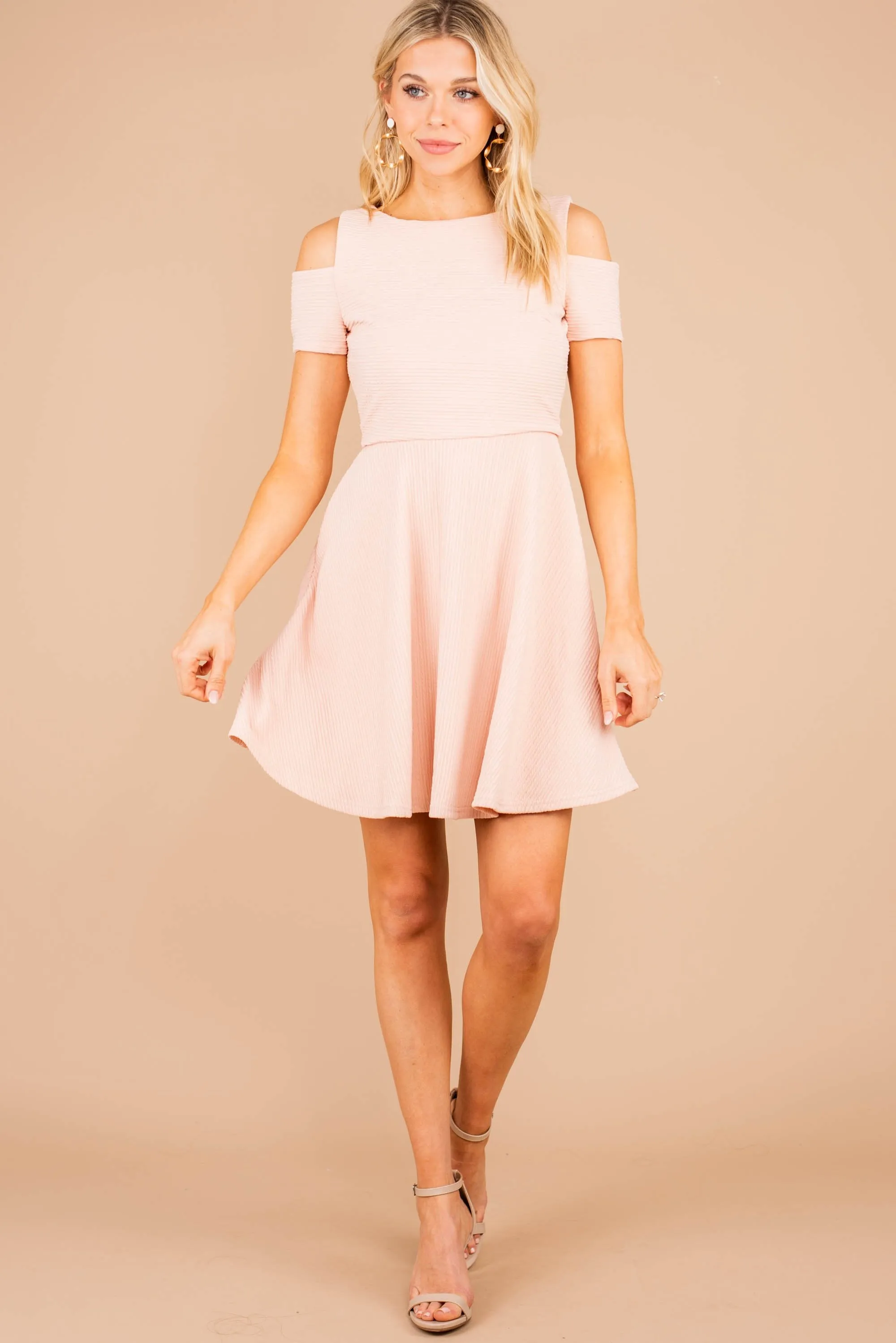 Love You Now Salmon Pink Dress