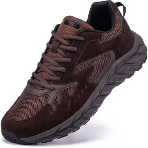 Men Extra Wide Width Sneakers Comfort Walking Shoes Relieve Foot Pain Wide Toe Box with Arch Support