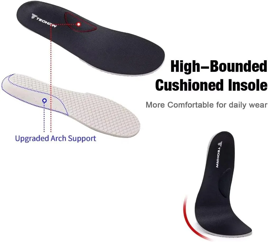 Men Extra Wide Width Sneakers Comfort Walking Shoes Relieve Foot Pain Wide Toe Box with Arch Support